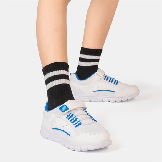 Boys Firetrap Trainers Child in White/Blue - Image 6