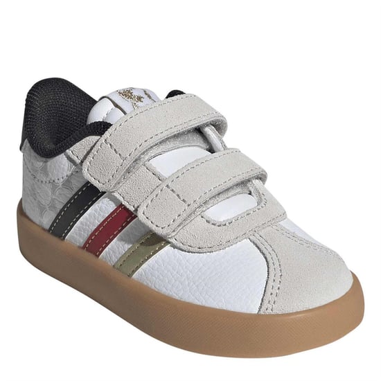 Boys adidas Vl Court 3.0 Trainers in Ftwr White/Core - Image 3