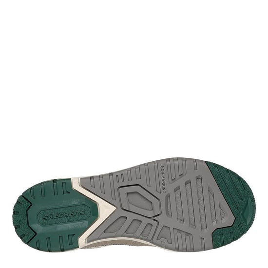 Boys Skechers SKX-228 Durable Rubber Low Top Sneakers in Taupe - Image 4