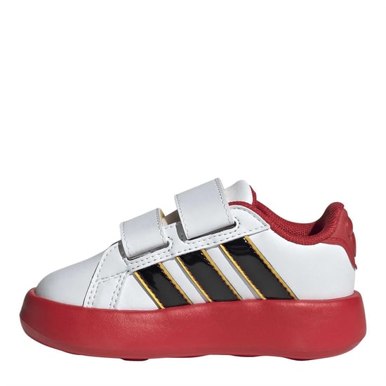 Boys adidas Grand Court M in Ftwr White/Core - Image 2