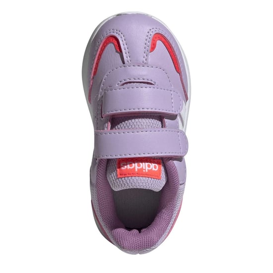 Boys adidas Tensaur Switch Low Top Trainers in Powder Plum/Ftw - Image 5