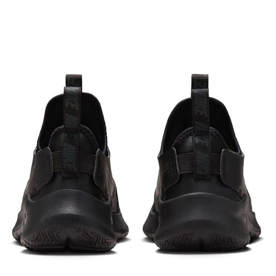 Boys Nike Flex Runner 3 Low Top Running Sneakers in Triple Black - Image 4