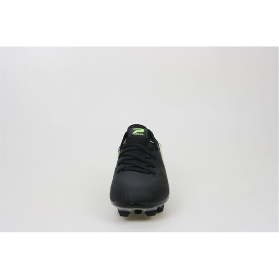 Boys Patrick Football Boots Lace-Up Camo Pattern in Black - Image 4
