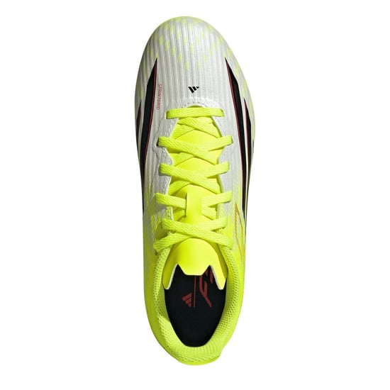 Boys adidas League Childrens Firm Ground Football Boots in Solar Yellow - Image 5