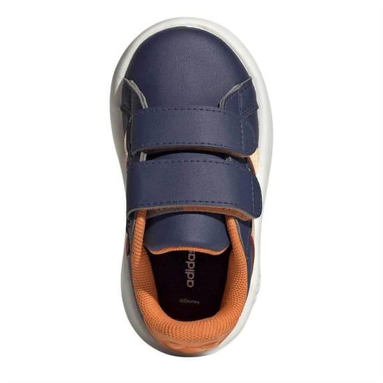 Boys adidas Grand Court M in Dark Blue/Ice T - Image 5