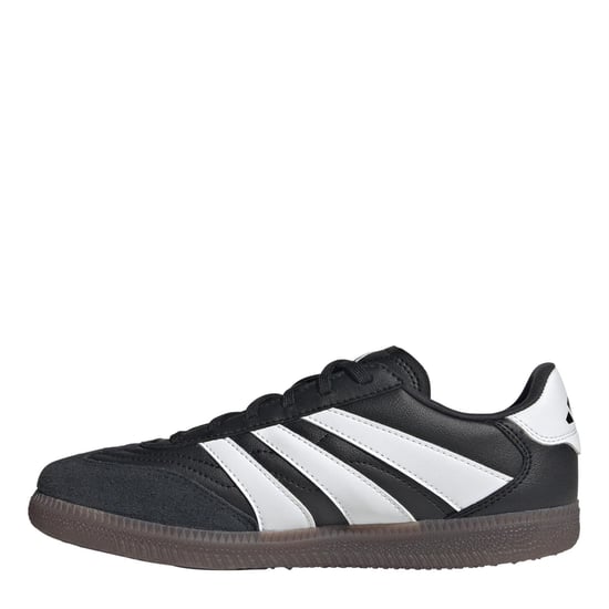 Boys adidas Predator Freestyle Indoor Football Boots in Core Black - Image 2