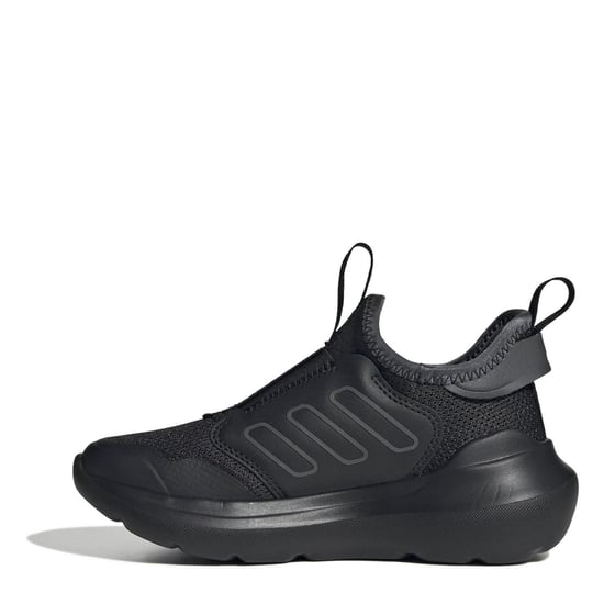 Boys adidas Tensaur Cmft in Triple Black - Image 2