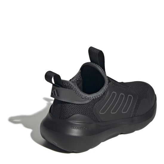 Boys adidas Tensaur Cmft in Triple Black - Image 3