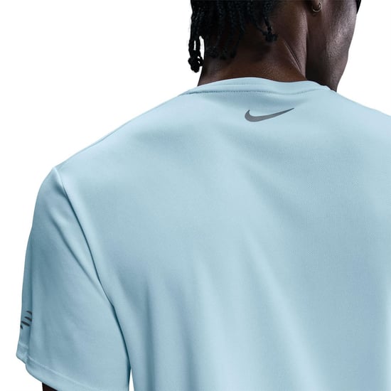 Men's Nike M Nk Df Uv Mile in Glacier Blue/Re - Image 2