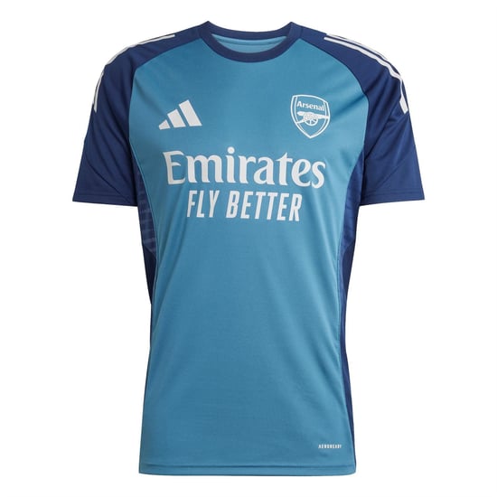 Men's adidas Arsenal Tiro 25 Competition Training Shirt Adults in Blue - Image 1