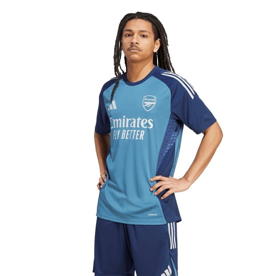 Men's adidas Arsenal Tiro 25 Competition Training Shirt Adults in Blue - Image 2