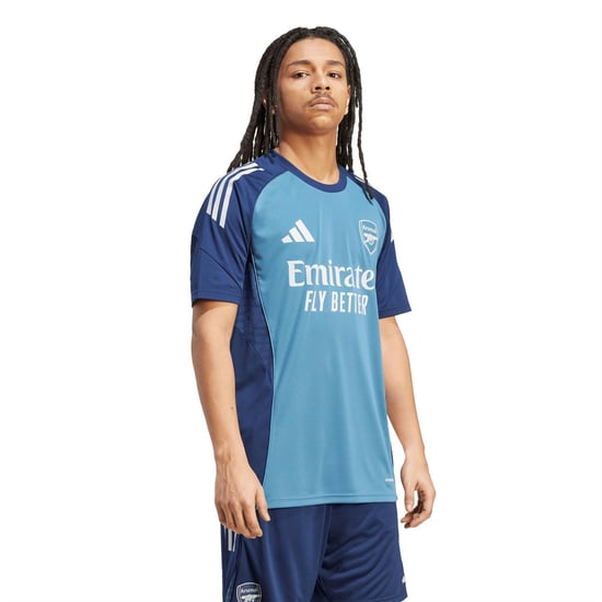 Men's adidas Arsenal Tiro 25 Competition Training Shirt Adults in Blue - Image 5