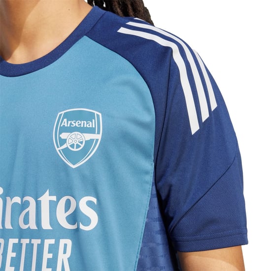 Men's adidas Arsenal Tiro 25 Competition Training Shirt Adults in Blue - Image 6