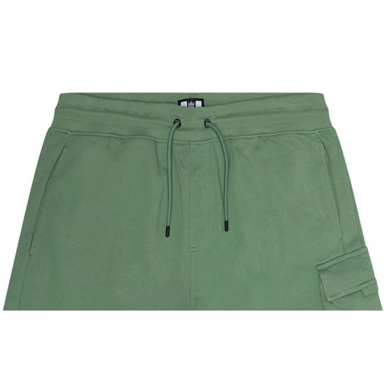 Weekend Offender Heren Nieuwe Carillo Katoenen Shorts (Midden Groen) - Image 5