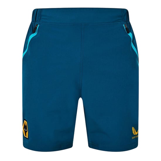 Castore Heren Wolves Voetbalkorte Broek (Bay Green) - Image 1