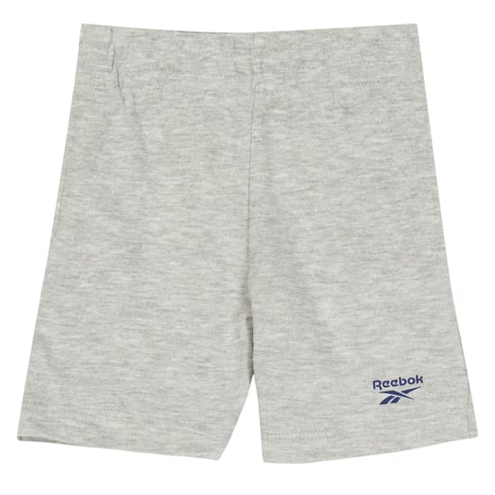 Reebok Kinderlogo Grote Pocket Shorts (Lichtgrijs Heather) - Image 1