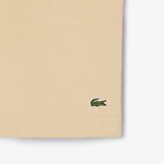Lacoste Heren Fleece Shorts (Licht Beige) - Image 3