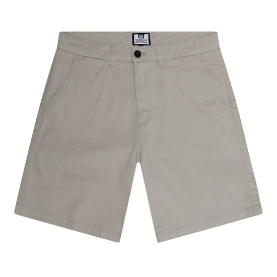 Weekend Offender Heren Dillenger Twill Chino Shorts (Stone) - Image 1