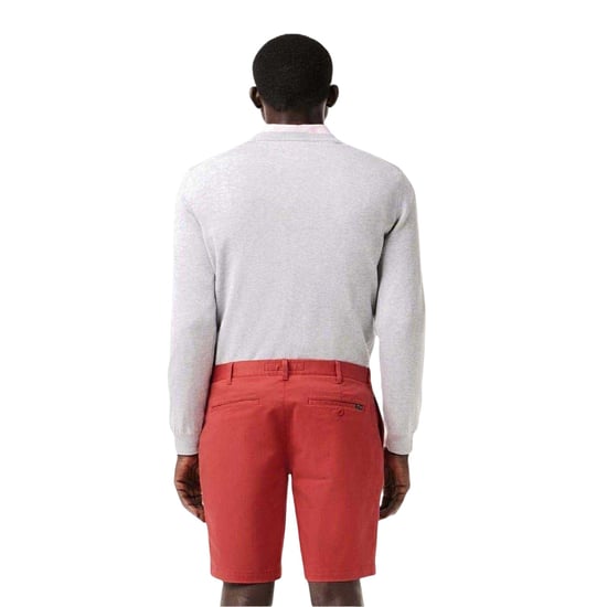 Lacoste Mens Organic Cotton Chino Shorts (Sierra) - Image 2