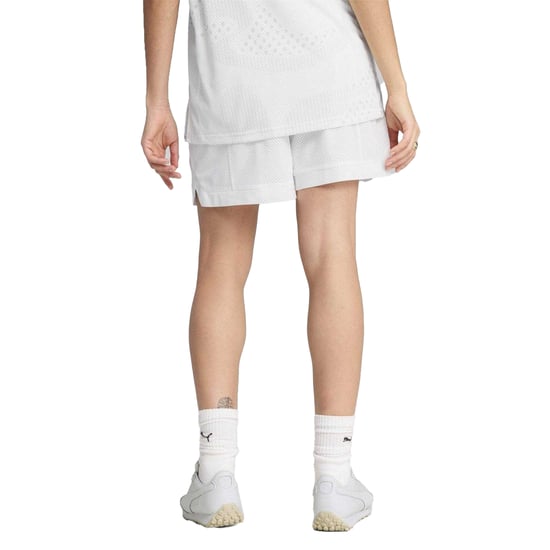 Puma Dames/Dames Jersey Sweat Shorts (Poema Wit) - Image 4