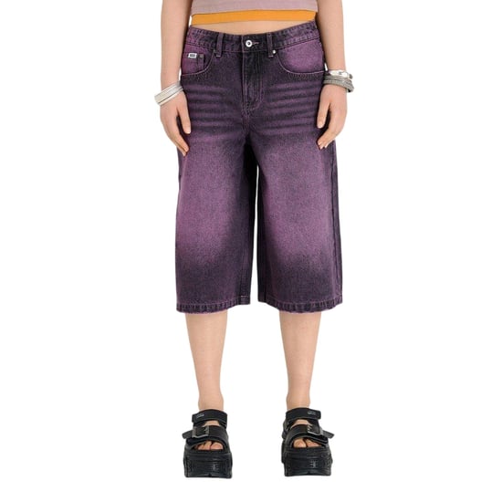 The Ragged Priest Dames/Dames Denim Shorts (Lila) - Image 1