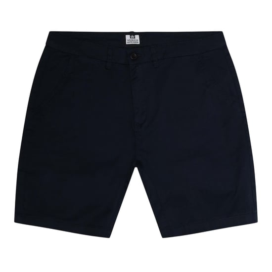 Weekend Offender Heren Dillenger Twill Chino Shorts (Marineblauw) - Image 1