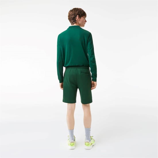 Lacoste Heren Fleece Shorts (Groen) - Image 4