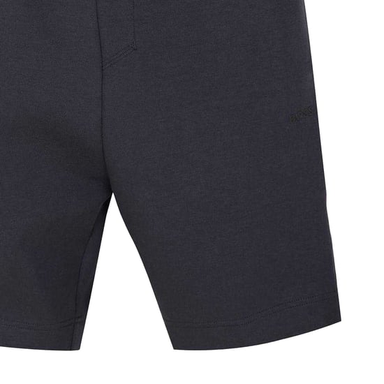Boss Mannen Headlo 1 Fleece Sportshorts (Donkerblauw) - Image 3