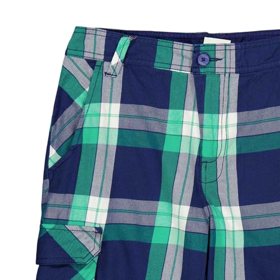 Puma Strandshorts met ruitjespatroon voor kinderen (Groen) - Image 3