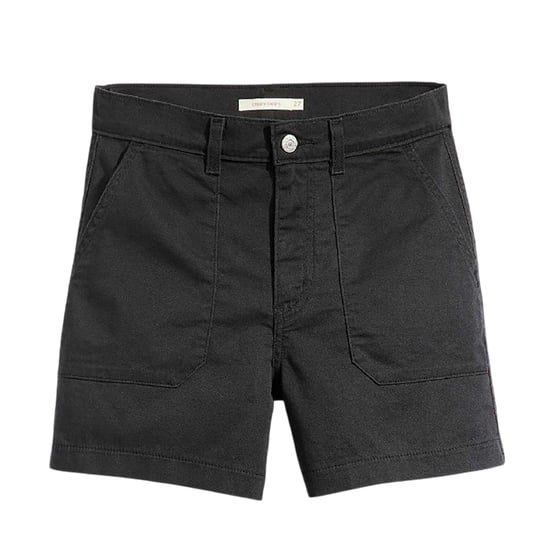 Levis Dames-shorts met hoge taille en praktische zakken (Kaviaar) - Image 2