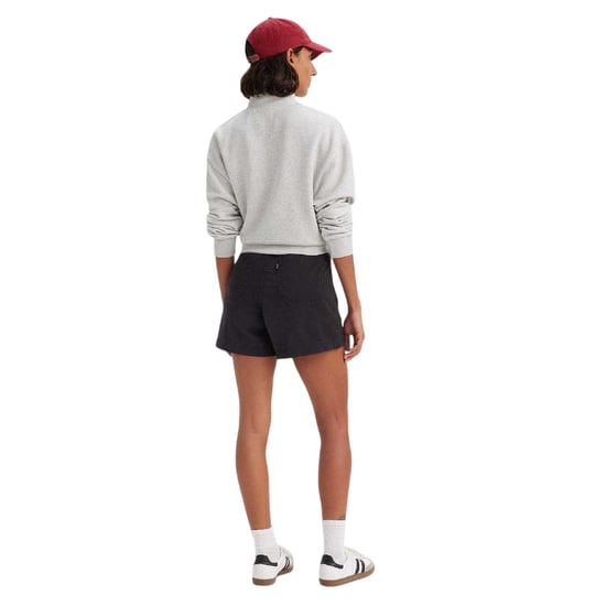 Levis Dames-shorts met hoge taille en praktische zakken (Kaviaar) - Image 3