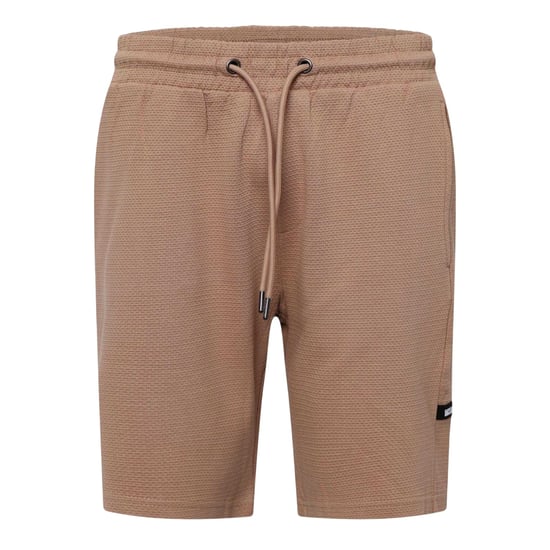 Duck and Cover Topfield-waffelkleding voor heren: casual korte broek (Zand) - Image 1