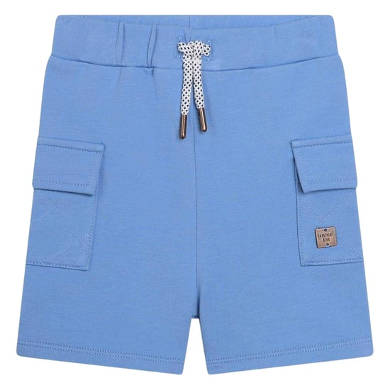 Carrement Beau Pojkar Jersey Avslappnad Passform Cargo Shorts (Blå) - Image 1