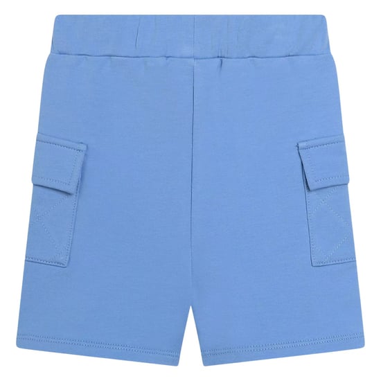 Carrement Beau Pojkar Jersey Avslappnad Passform Cargo Shorts (Blå) - Image 2
