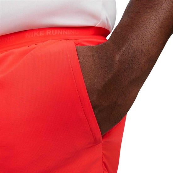 Nike Stride löparshorts för herrar (Bright Crimson) - Image 3