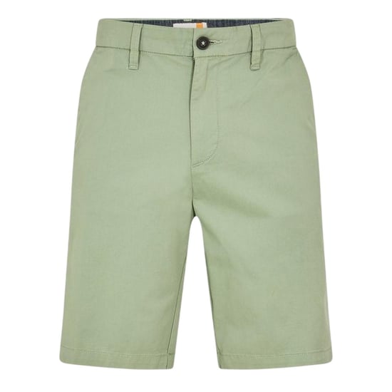 Timberland Mens Claremont Twill Straight Chino Shorts (Green Bay) - Image 1
