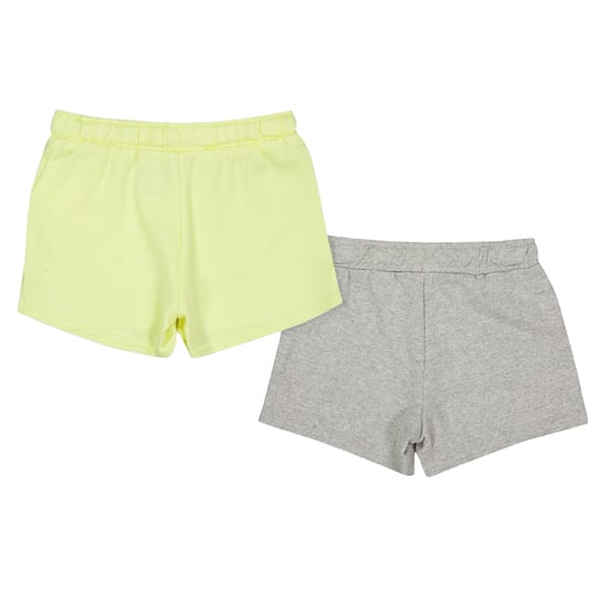 Reebok Jersey Shorts för flickor (Förpackning med 2 st) (Ljusgrått ljummet) - Image 2