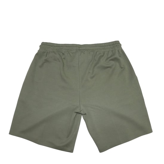 Aquascutum Fleece-sweatshorts met logo voor heren (Militair Groen) - Image 3