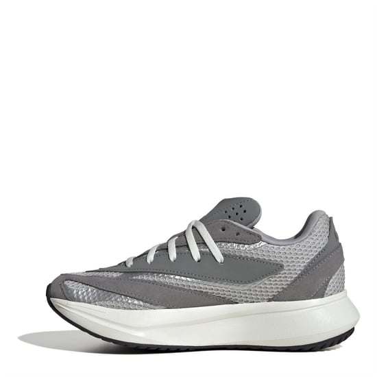 Boys adidas Lightblaze Shoes Kids in Grey/Silver - Image 2