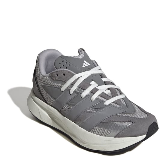 Boys adidas Lightblaze Shoes Kids in Grey/Silver - Image 3