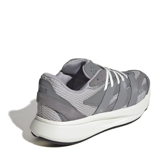Boys adidas Lightblaze Shoes Kids in Grey/Silver - Image 4