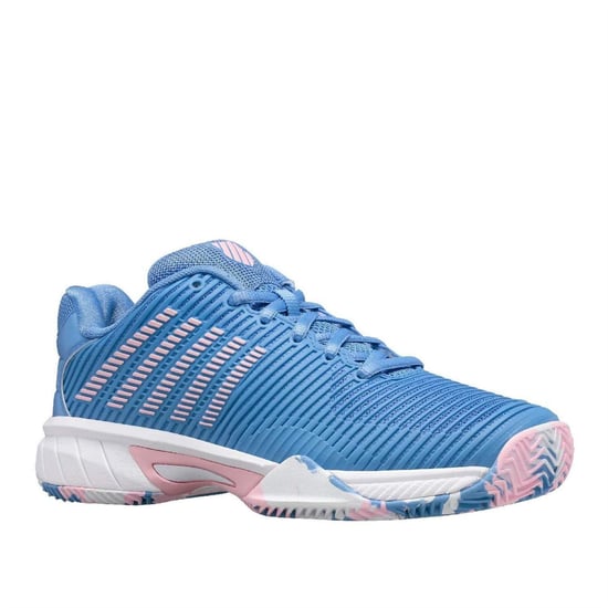 Boys K-Swiss Hypercourt Express 2 Tennis Shoes in Blue - Image 2