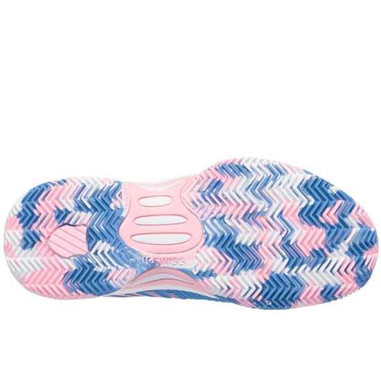 Boys K-Swiss Hypercourt Express 2 Tennis Shoes in Blue - Image 6
