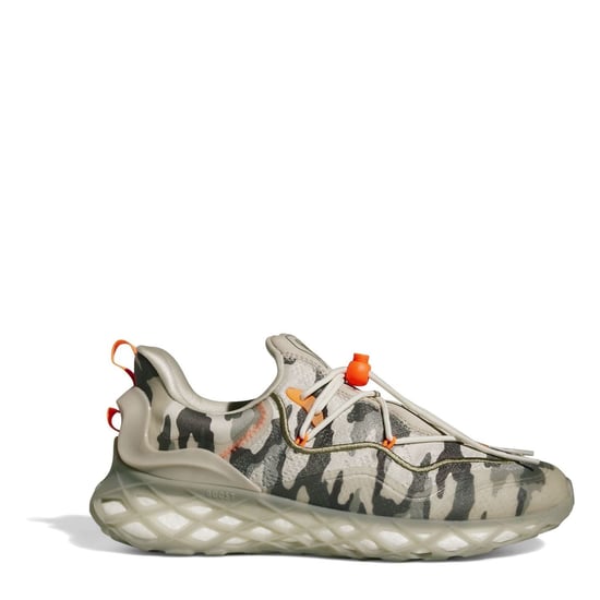 Boys adidas Originals Web Boost Chunky Trainers in Brown - Image 1