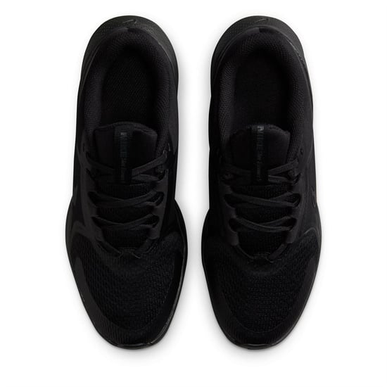 Boys Nike Star Run 5 Lace Up Road Sneakers in Black - Image 5