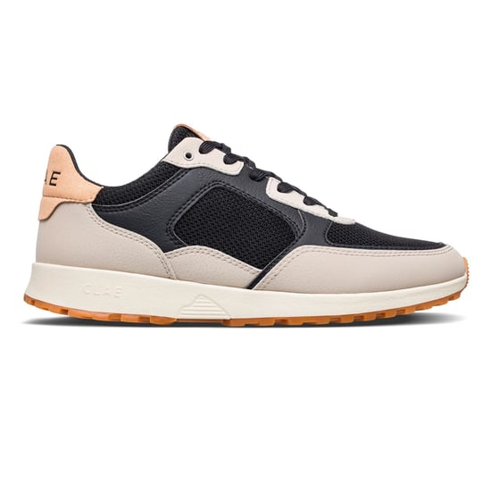 Boys CLAE Low Top Trainers in Cashmere Black - Image 1