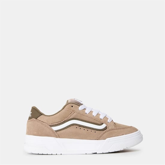 Boys Vans Hylane Suede Low Top Lace-Up Sneakers in Ps Warm Taupe - Image 1