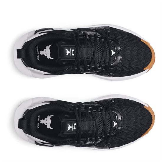 Boys Under Armour Armour Ua Gs Project Rock 6 Training Shoes Boys in Black - Image 4