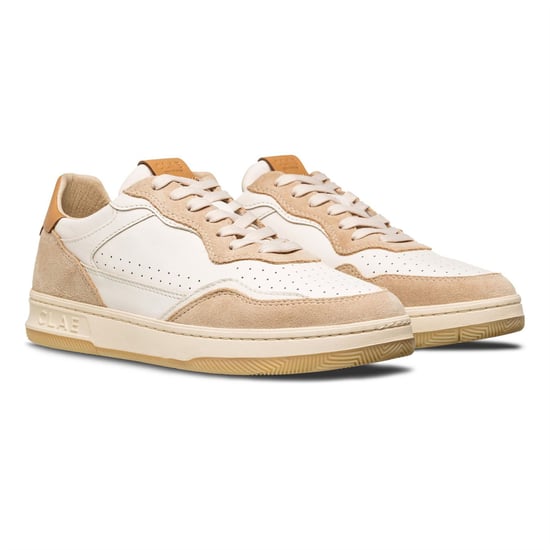 Boys CLAE Kids Low Top Trainers in Fog/Lth/Safari - Image 2