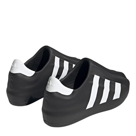 Boys adidas Originals Superstar Slip On Trainers in Core Black - Image 4
